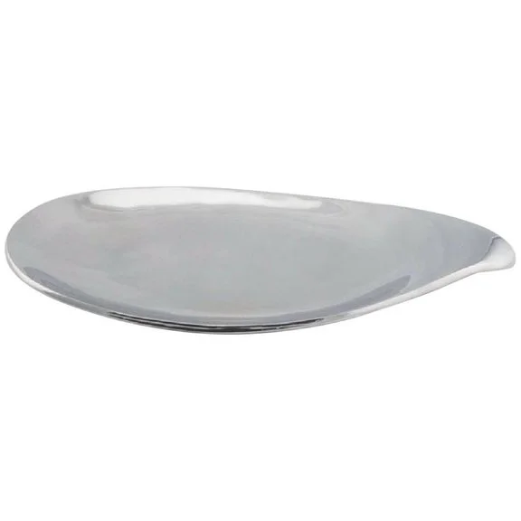 Large Biomorphic Silver Platter designed for Nambé, 1952 ( source )