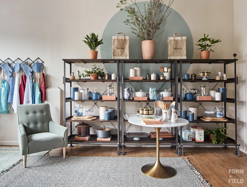 Ayesha Curry Homemade Pop-Up Shop Kitchen Shelving