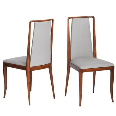Brazilian Chair in Caviuna, 1950s ( source )