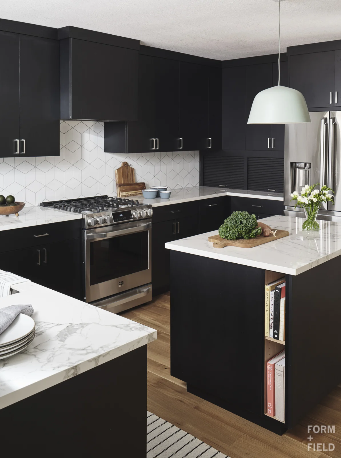 Sunnyvale Scandinavian Kitchen Garage Appliances