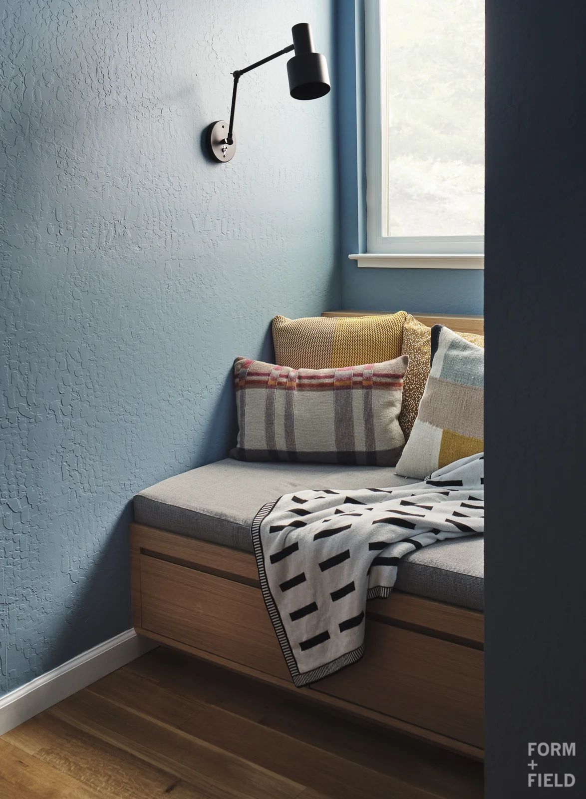 Sunnyvale Scandinavian Office Reading Nook