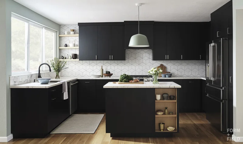 AFTER: A spacious, well-organized kitchen designed for two cooks