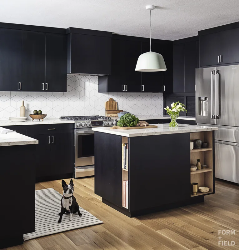 AFTER: Optimized storage and spacious counters for prep work