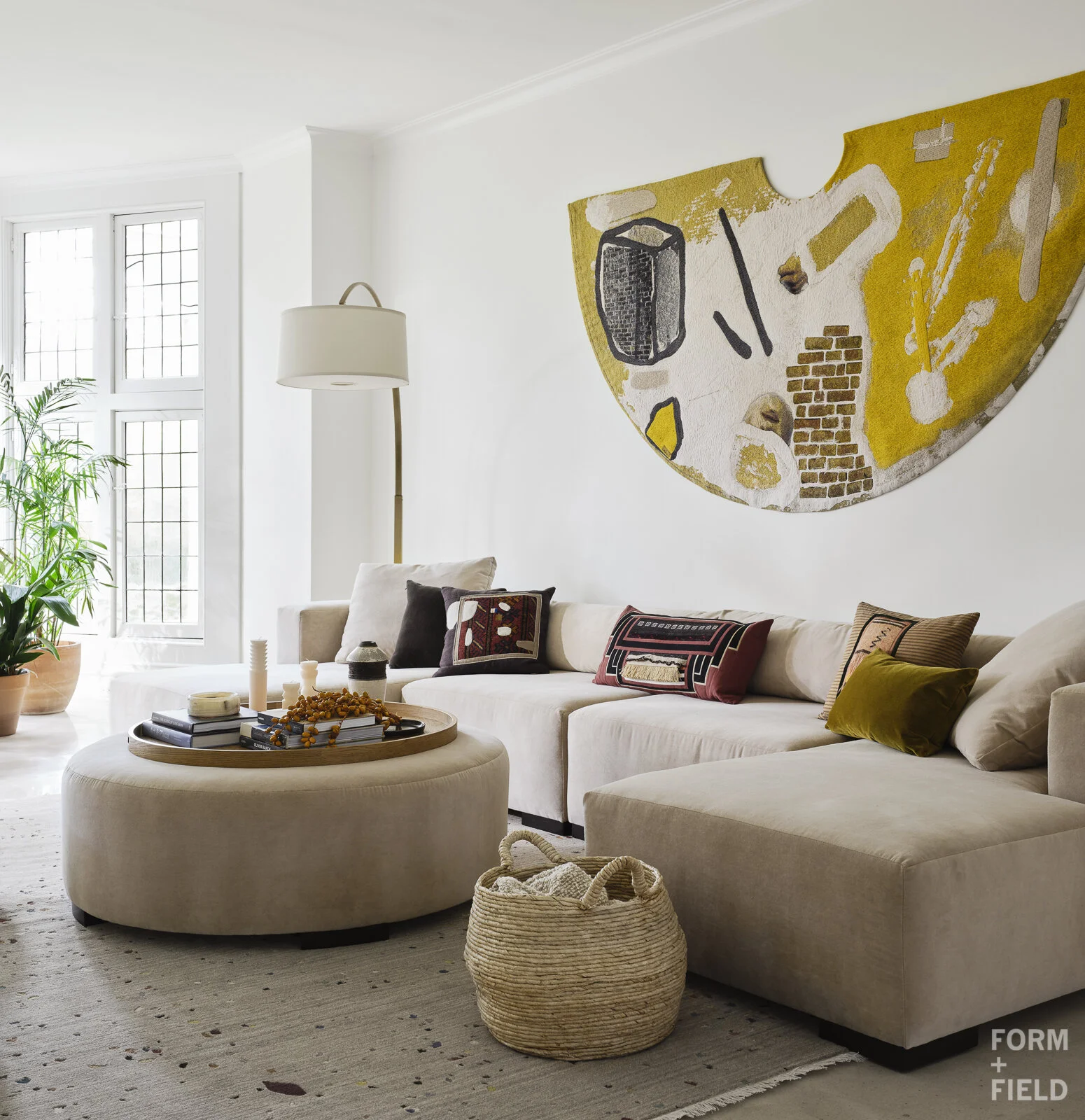 Atherton Estate Media Room Tapestry