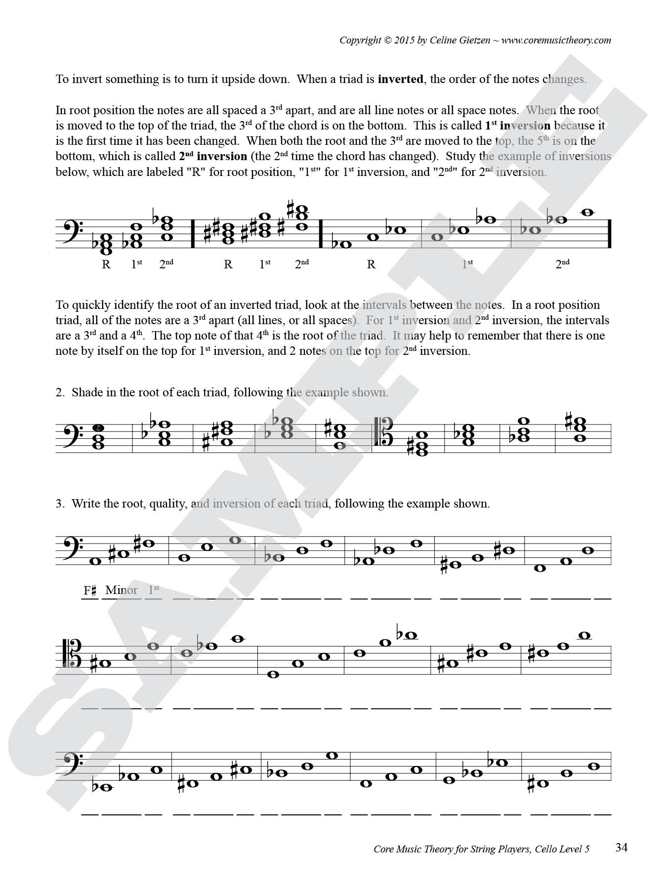 Sample Pages — Core Music Theory for String Players