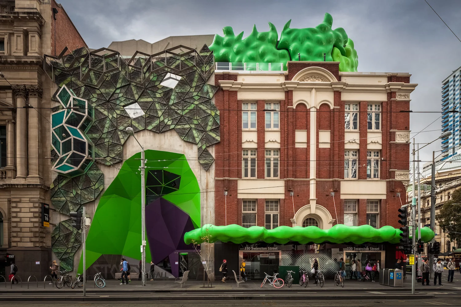 RMIT Storey Hall, Melbourne, Australia. Photo: reddit