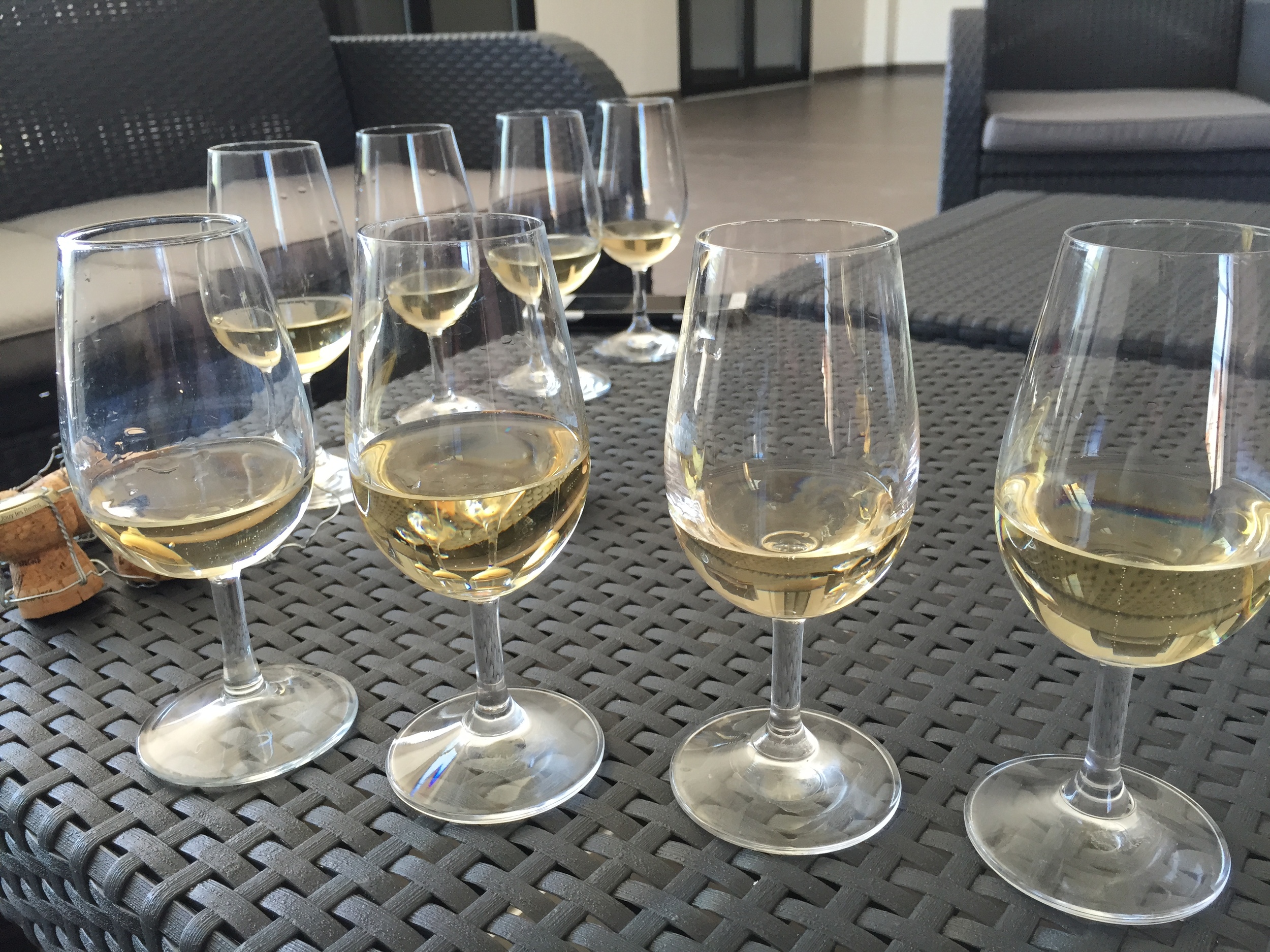 Caveau Extra-Brut, at 4 levels of dosage...