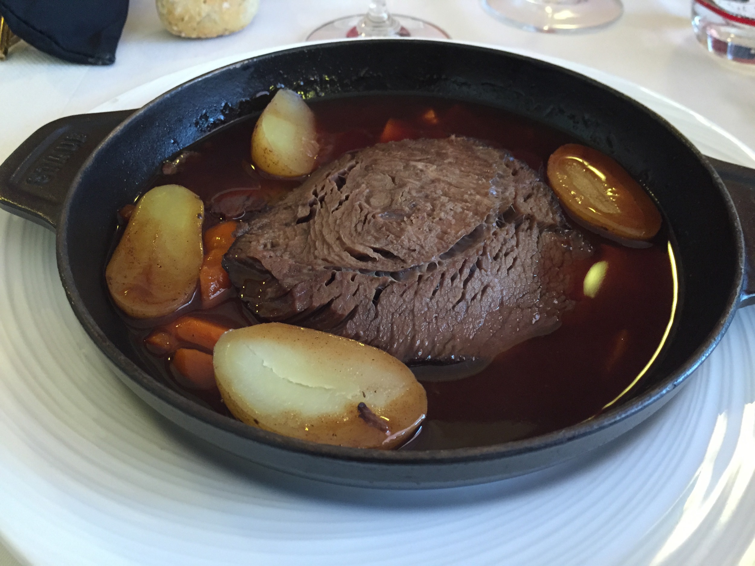 12-hour beef cheeks at Chez Guy...