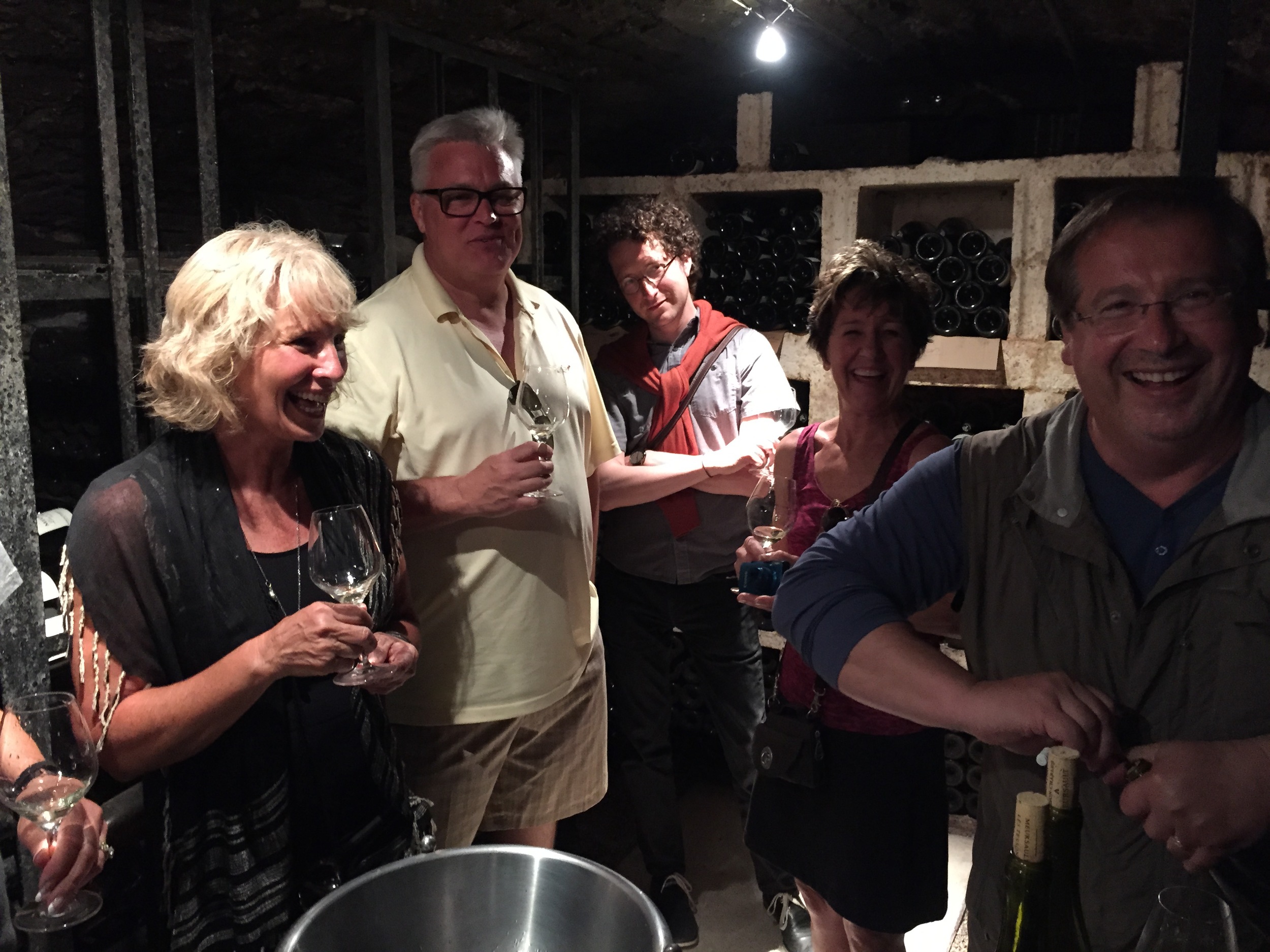 Rockin' the cellar with Patrick Essa in Meursault