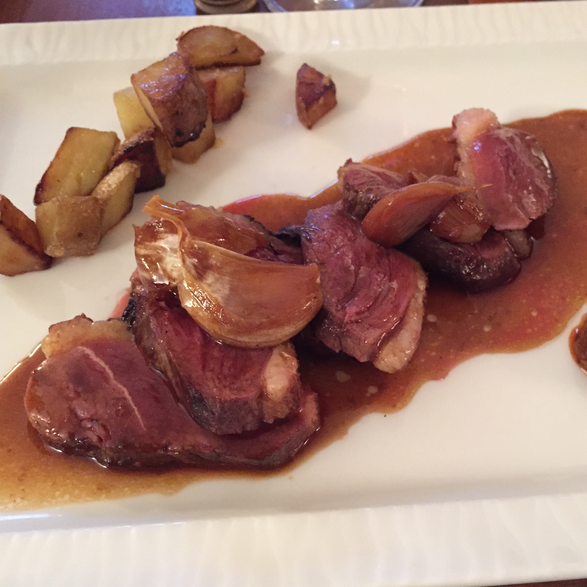 The duck breast at Ma Cusine, a simple yet fabulous classic