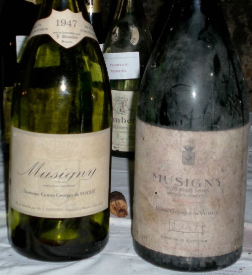 A couple of nice '47 Mags at the Paulée in Burgundy...