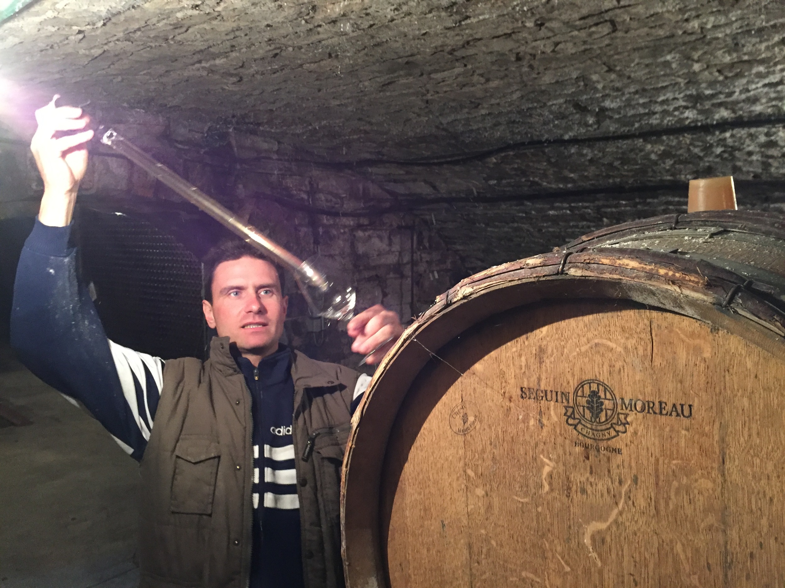 In the cellar with Vincent Couche