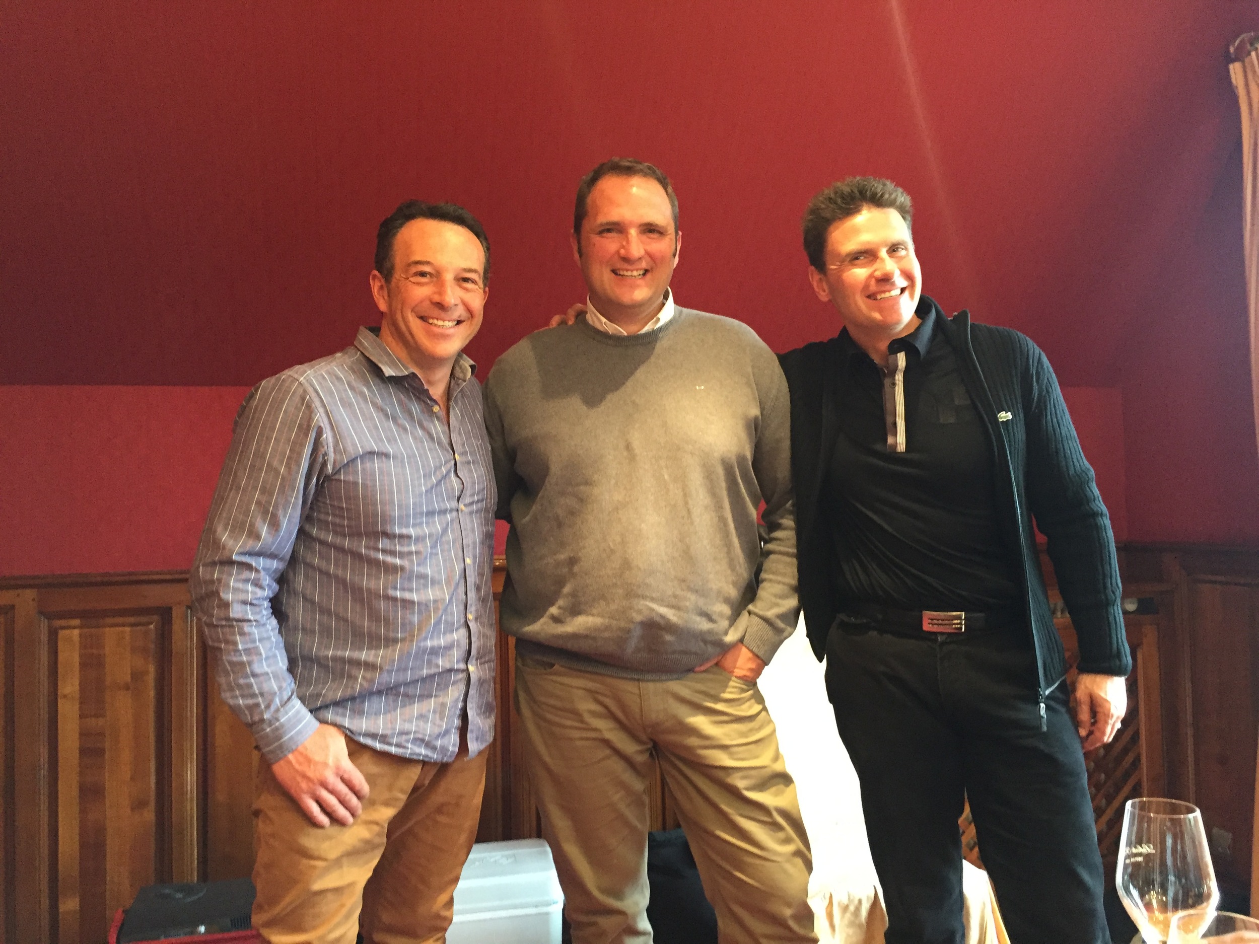 Bertrand, Jérôme and Vincent - Champagne's Three Musketeers