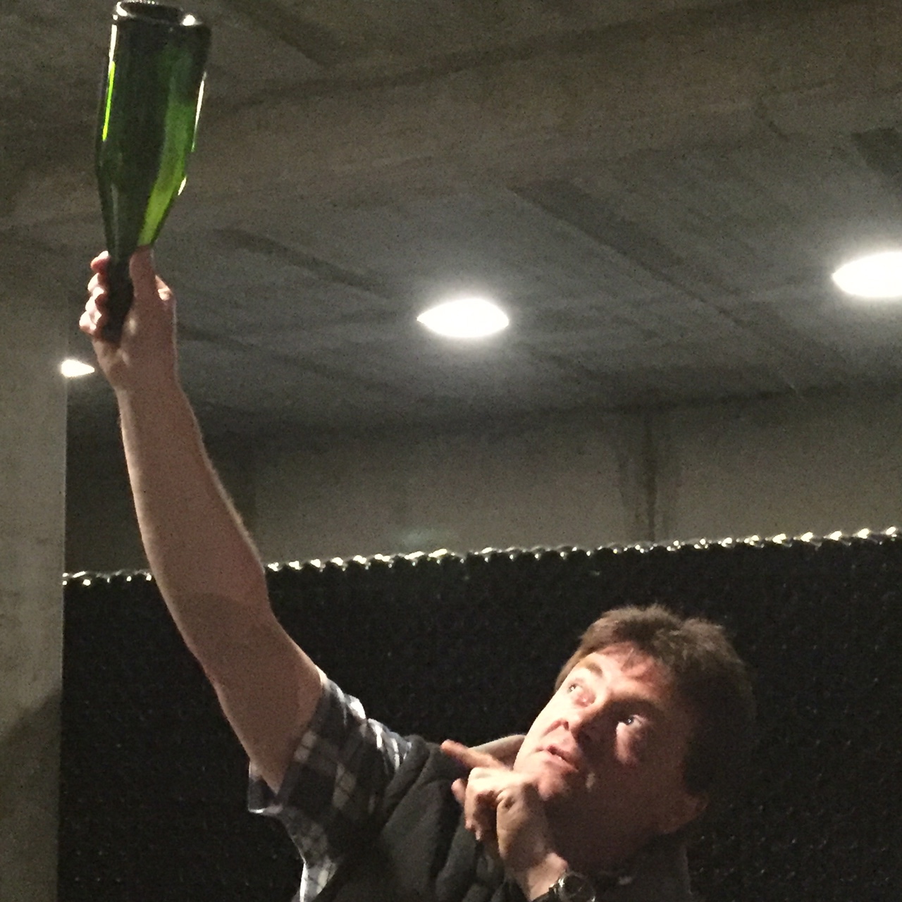 In the cellar with Thierry Forget