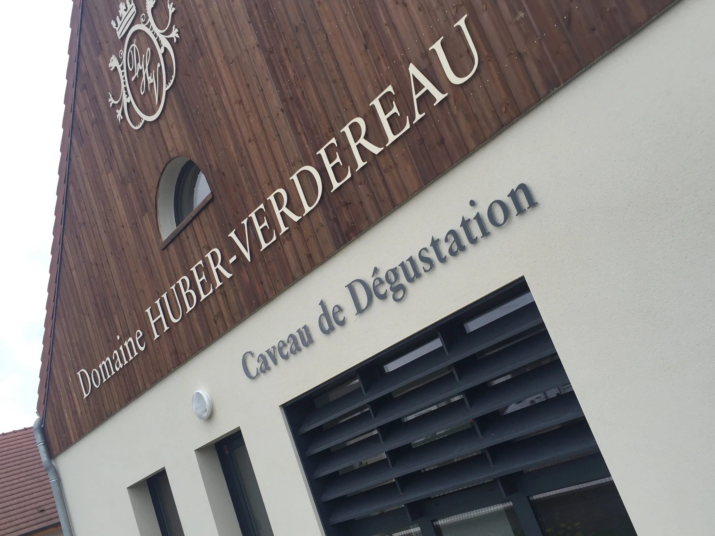 The gorgeous new Huber-Verdereau facility...