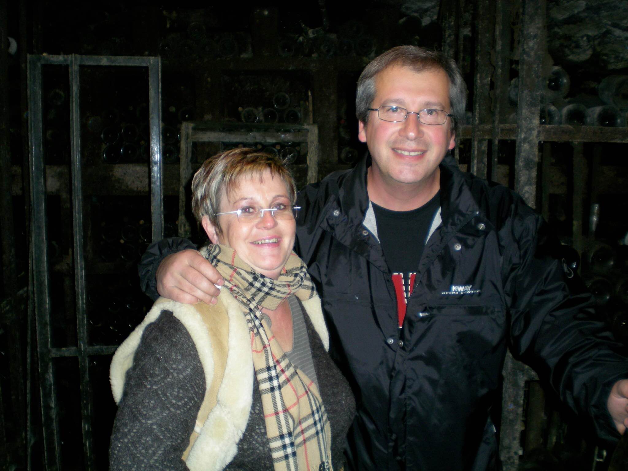 My brother-from-another-mother - Patrick Essa, the zen-master of Meursault, and his wife Catherine,