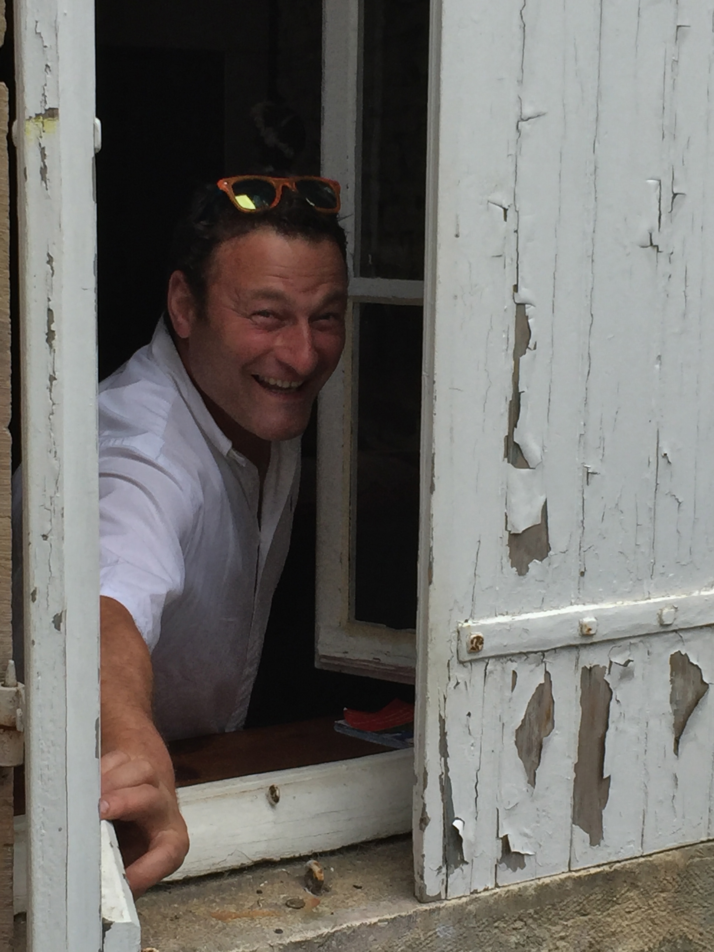 Thiébault Huber, welcoming us to Volnay