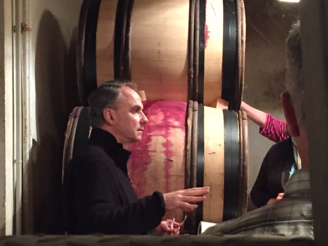The philosopher-poet-winemaker-zen master of Chambolle, holding forth on the beauty of Les Amoureuses