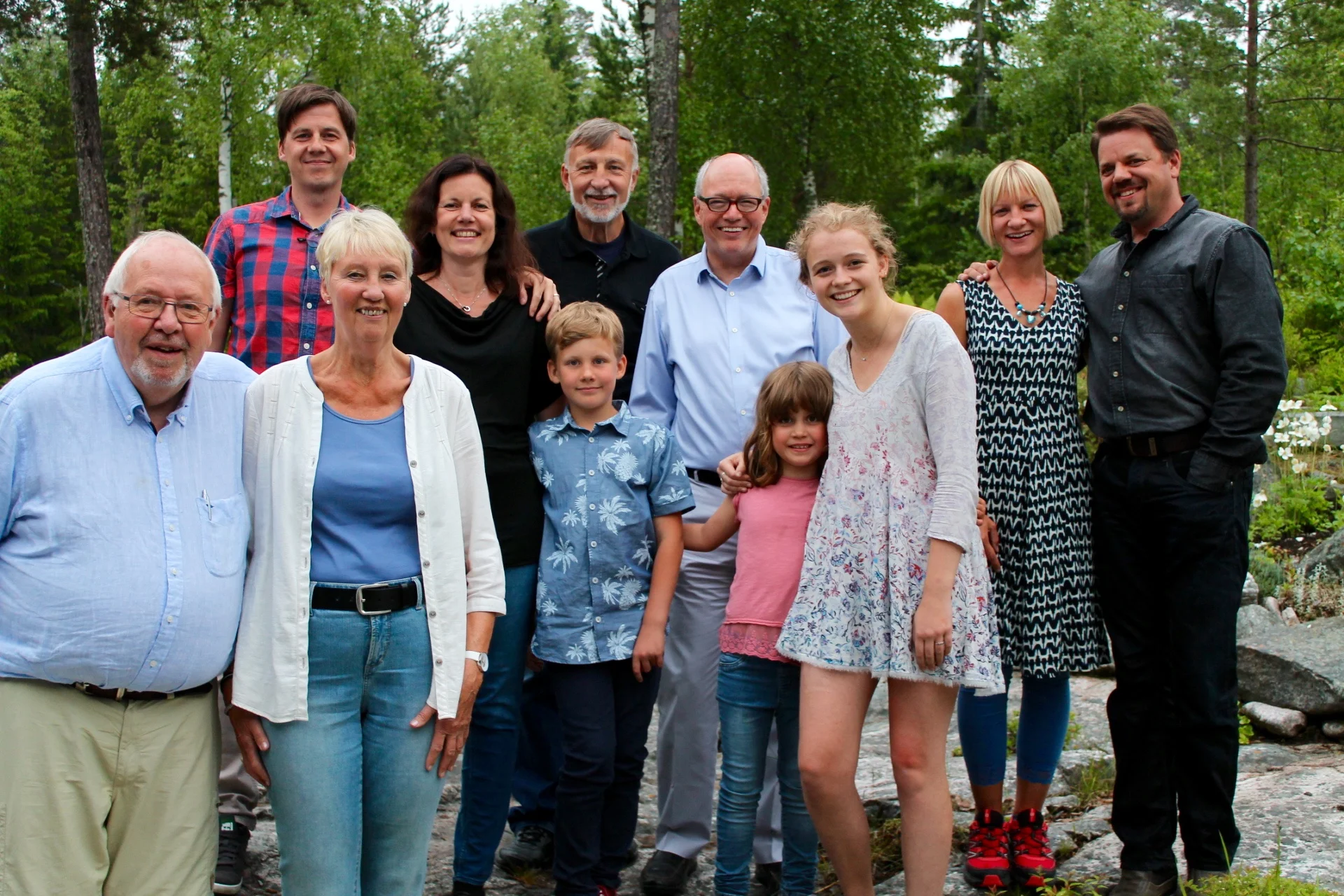 Hangin' with my Swedish family in Gävle