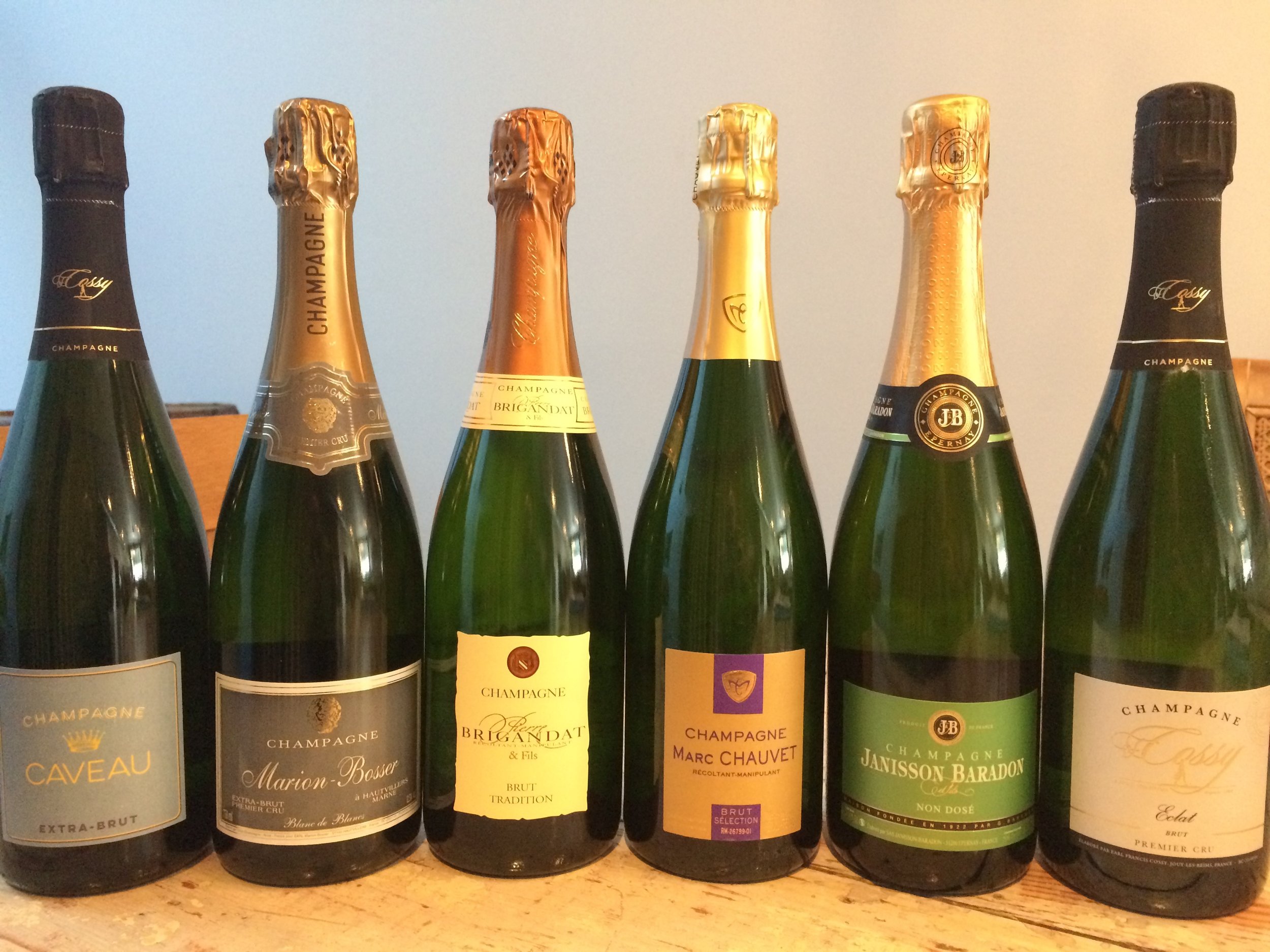 These will be open for tasting on Sunday. Cheers!