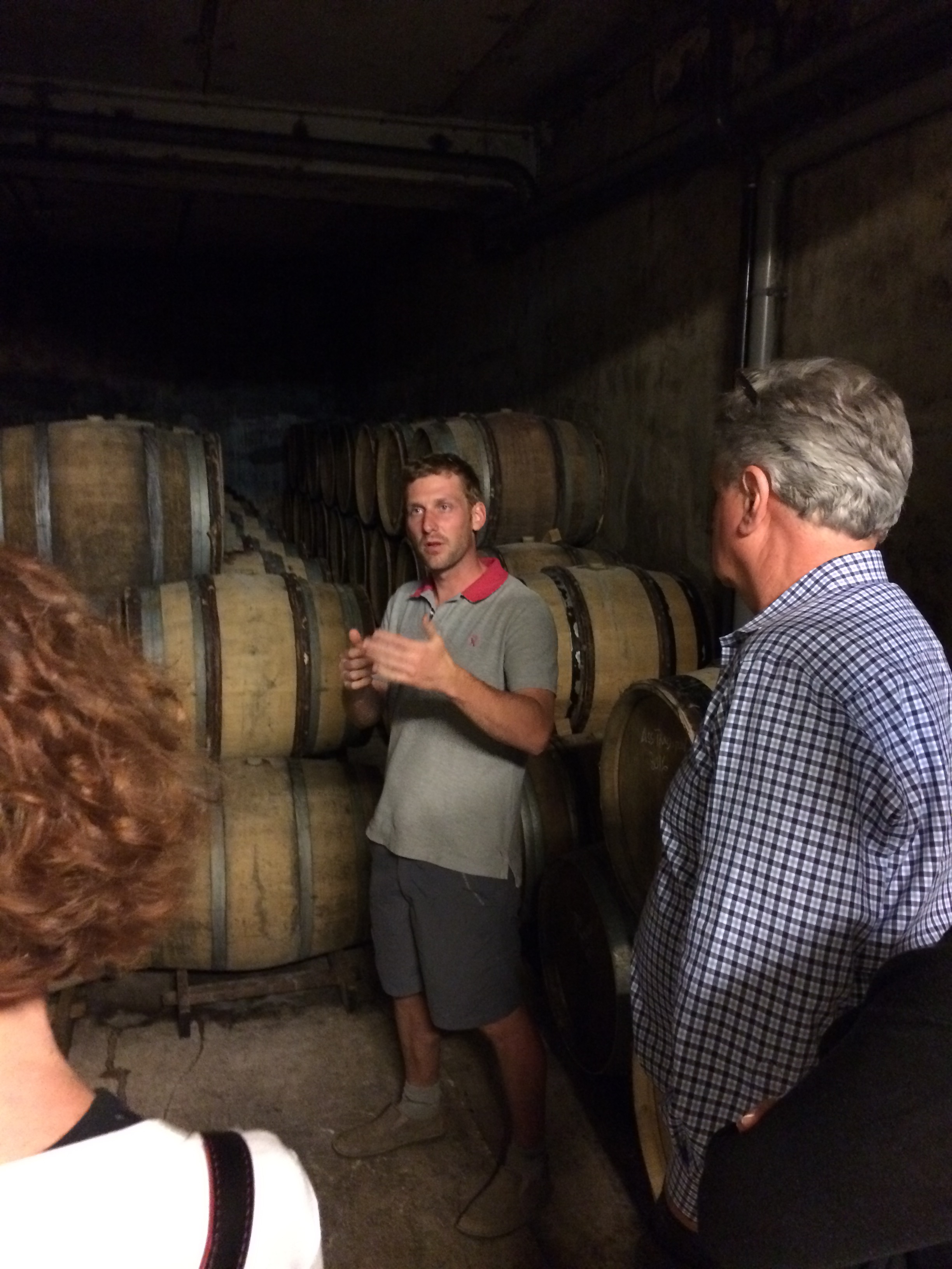 In the cellar with Aurélien Laherte