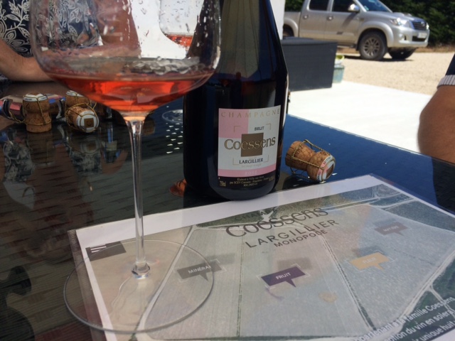 Apéro in the Aube at Champagne Coessens