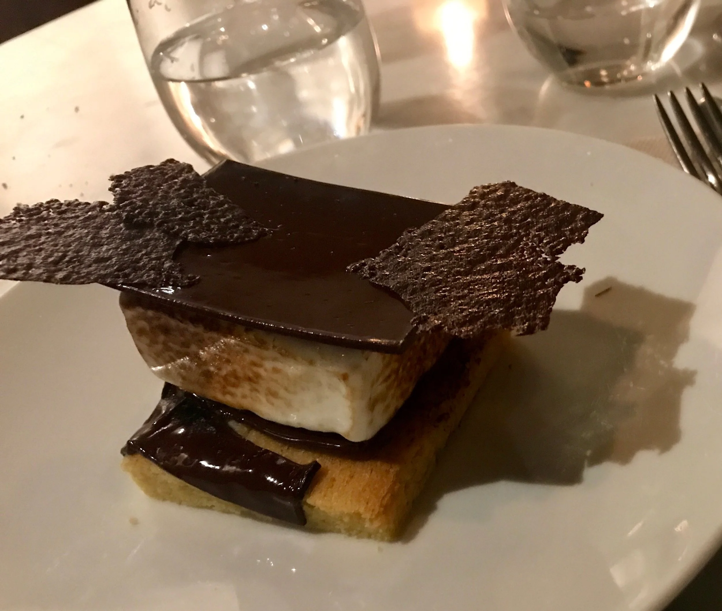Deconstructed smores at 6 Paul Bert in the 11th
