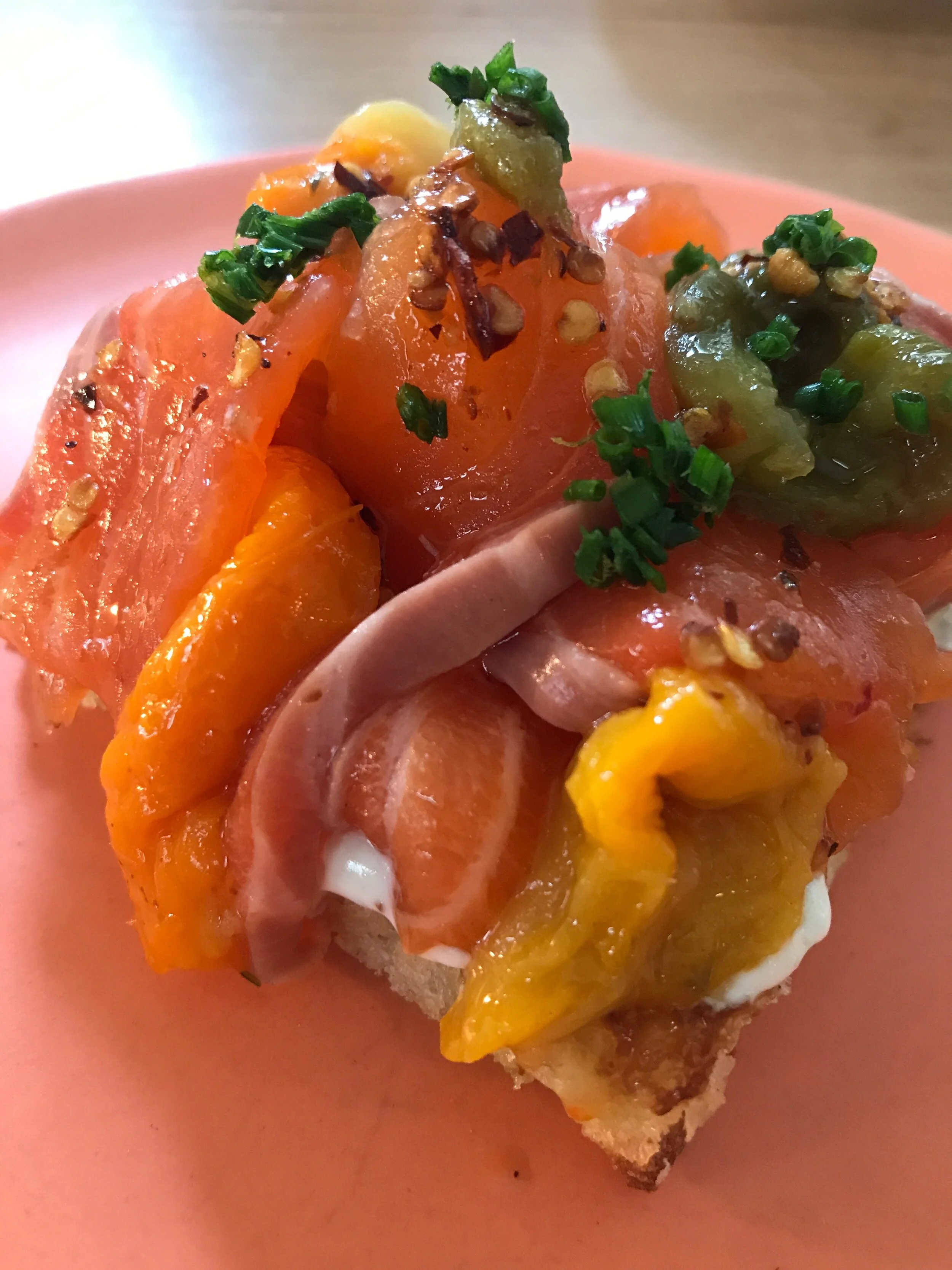 Gogeous Gravlax at Le Servan
