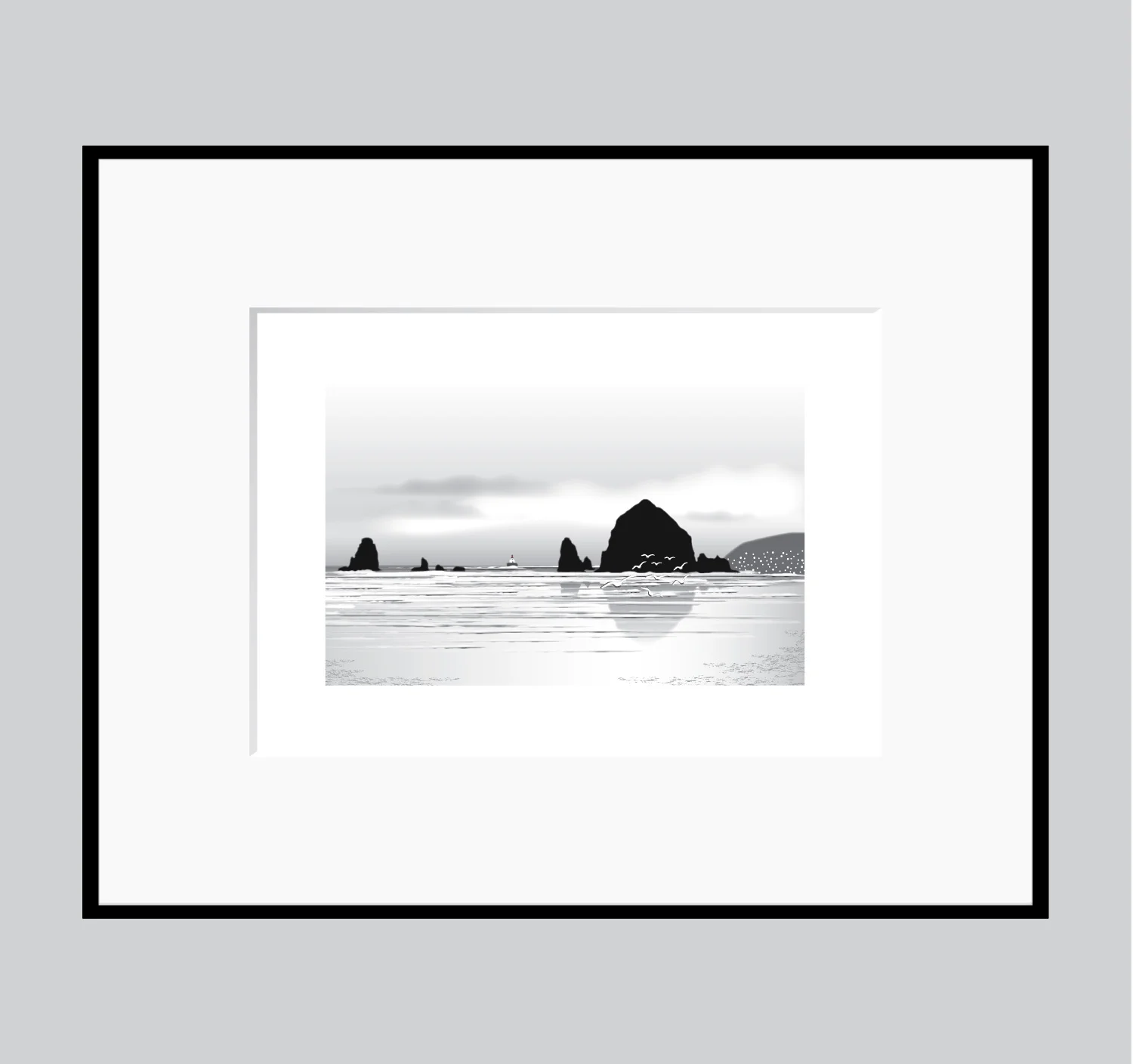 AtTheBeachPrintBlackFrame.jpg