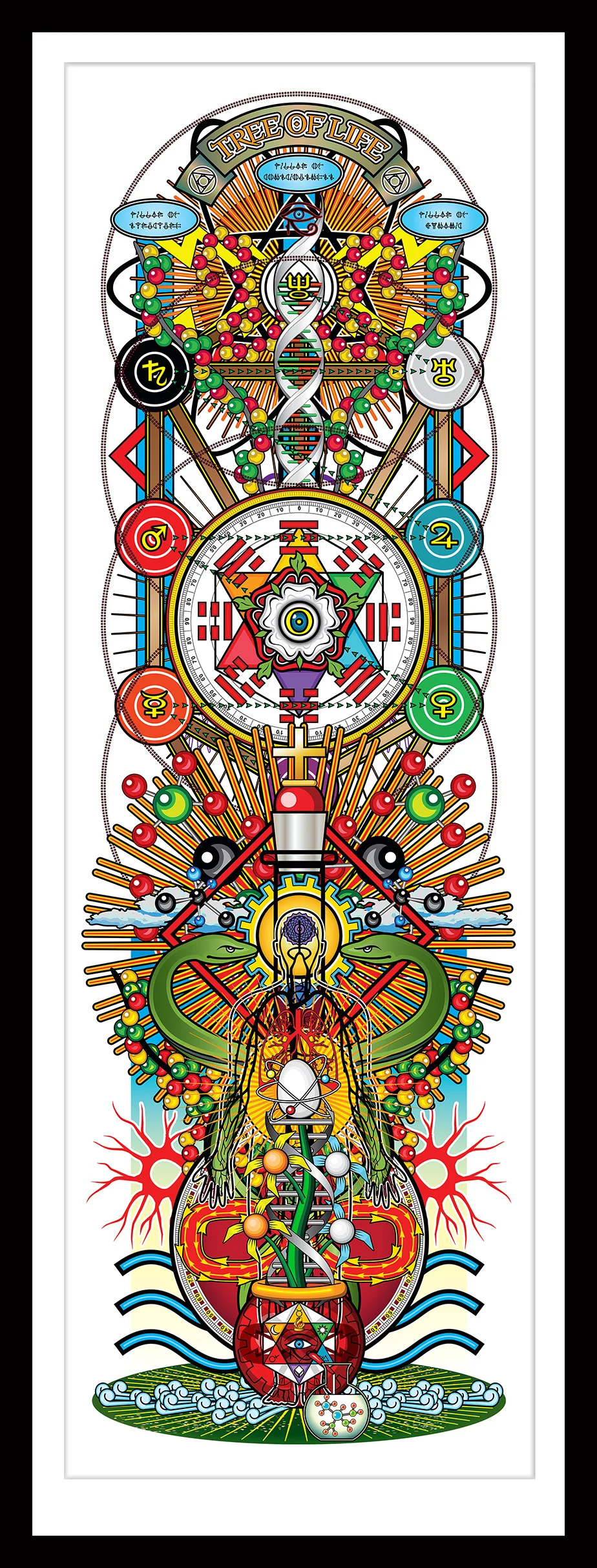 TREE OF LIFE - 7x20 - paper