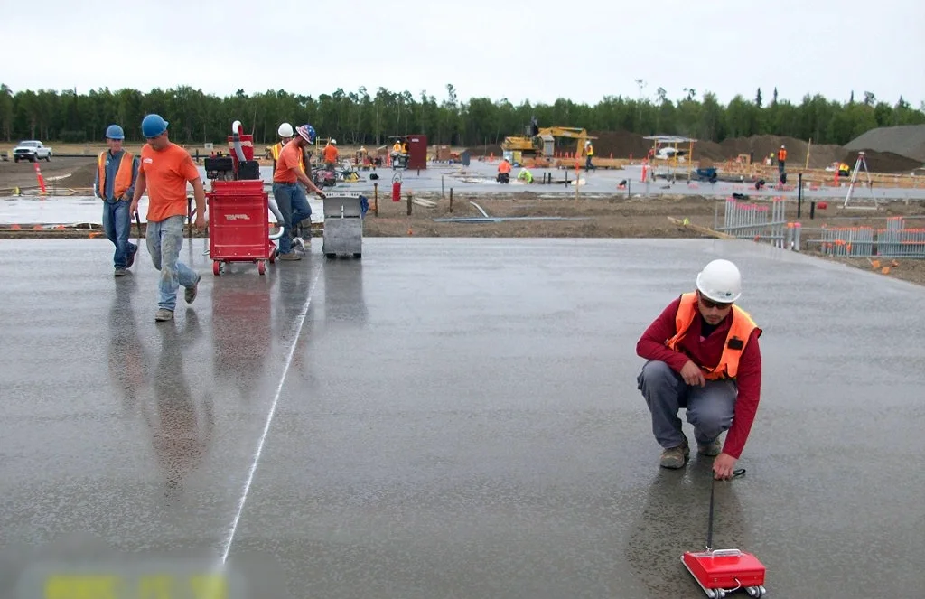 Flatness testing Prison 2009.JPG