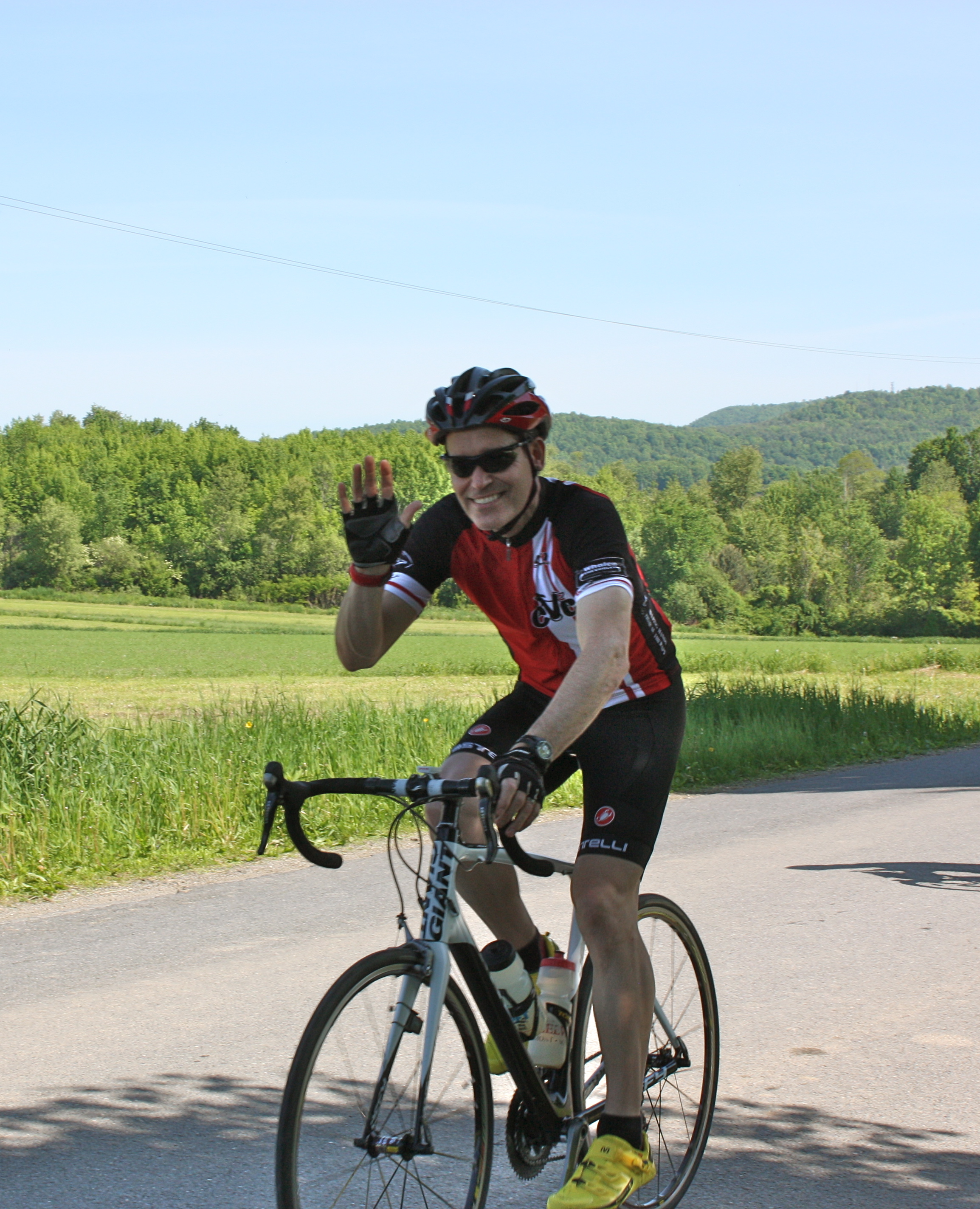 John heading out