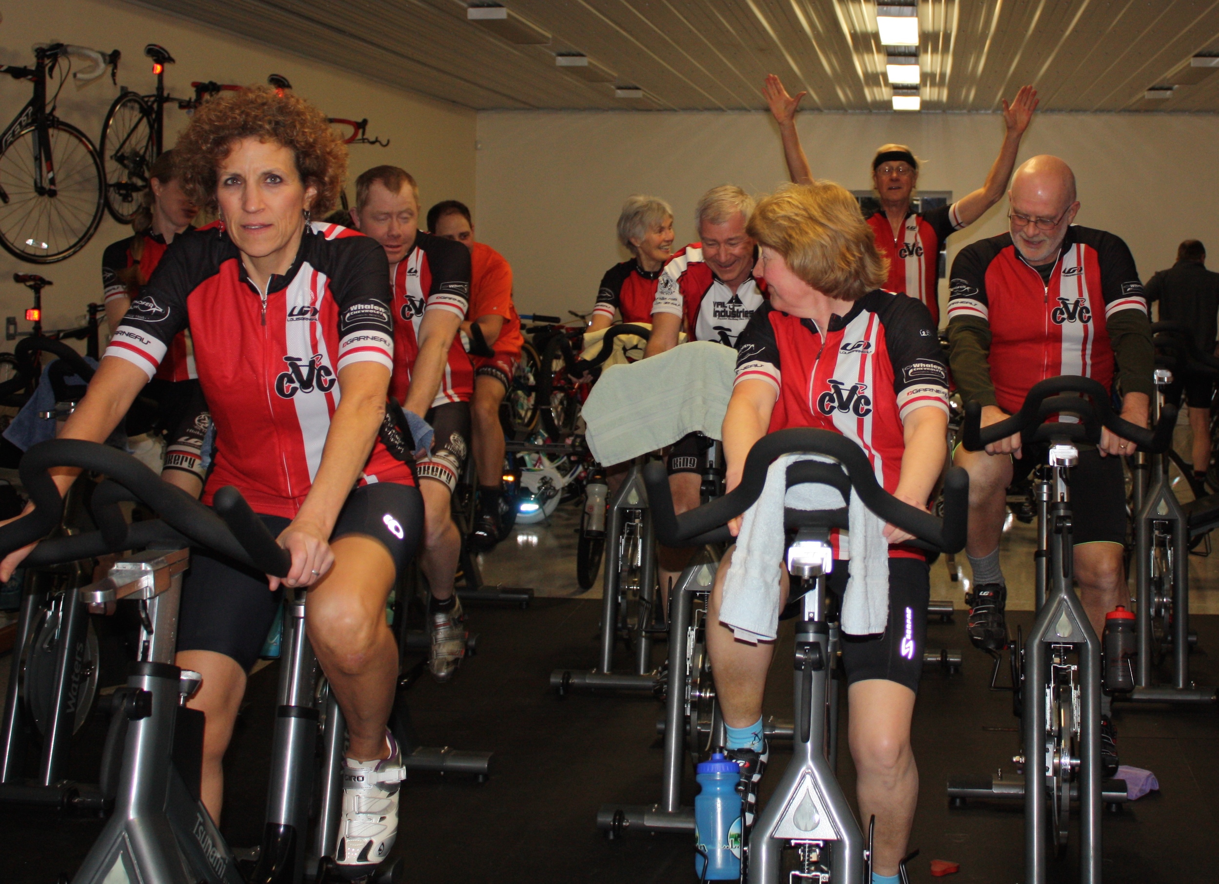 Beat the winter doldrums! Join us at Spin Class!