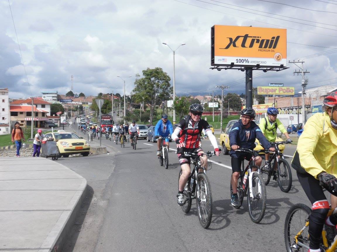 Jim Bogue in Ecuador February 2015