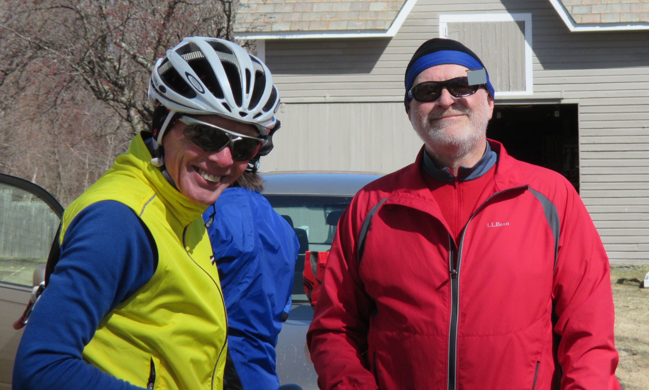 Jim and Kim ready to ride!