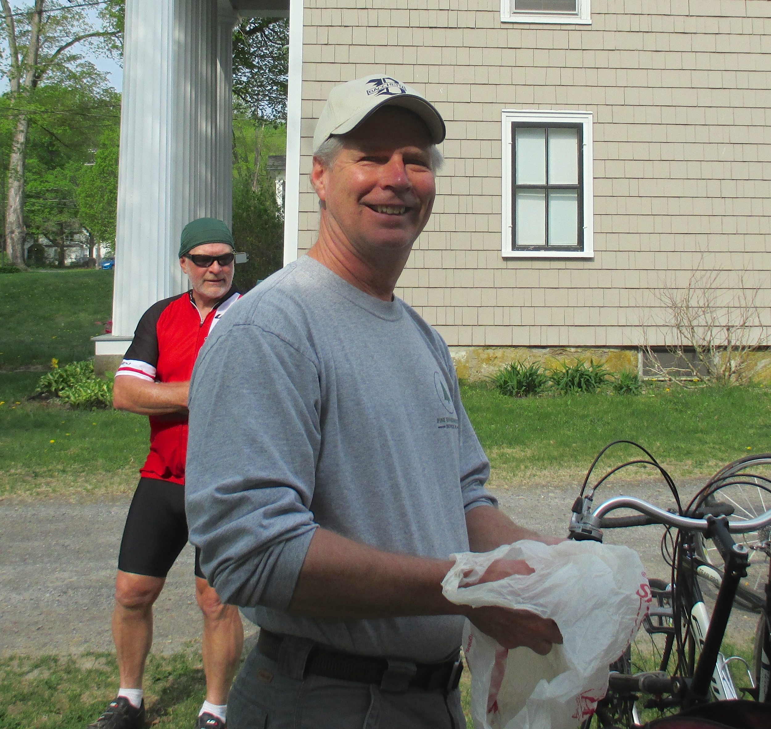 Dave ready to ride!