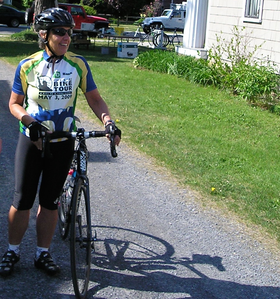Suzy back from her cross-country bike trip. San Diego to St. Augustine. Amazing!! Welcome back.