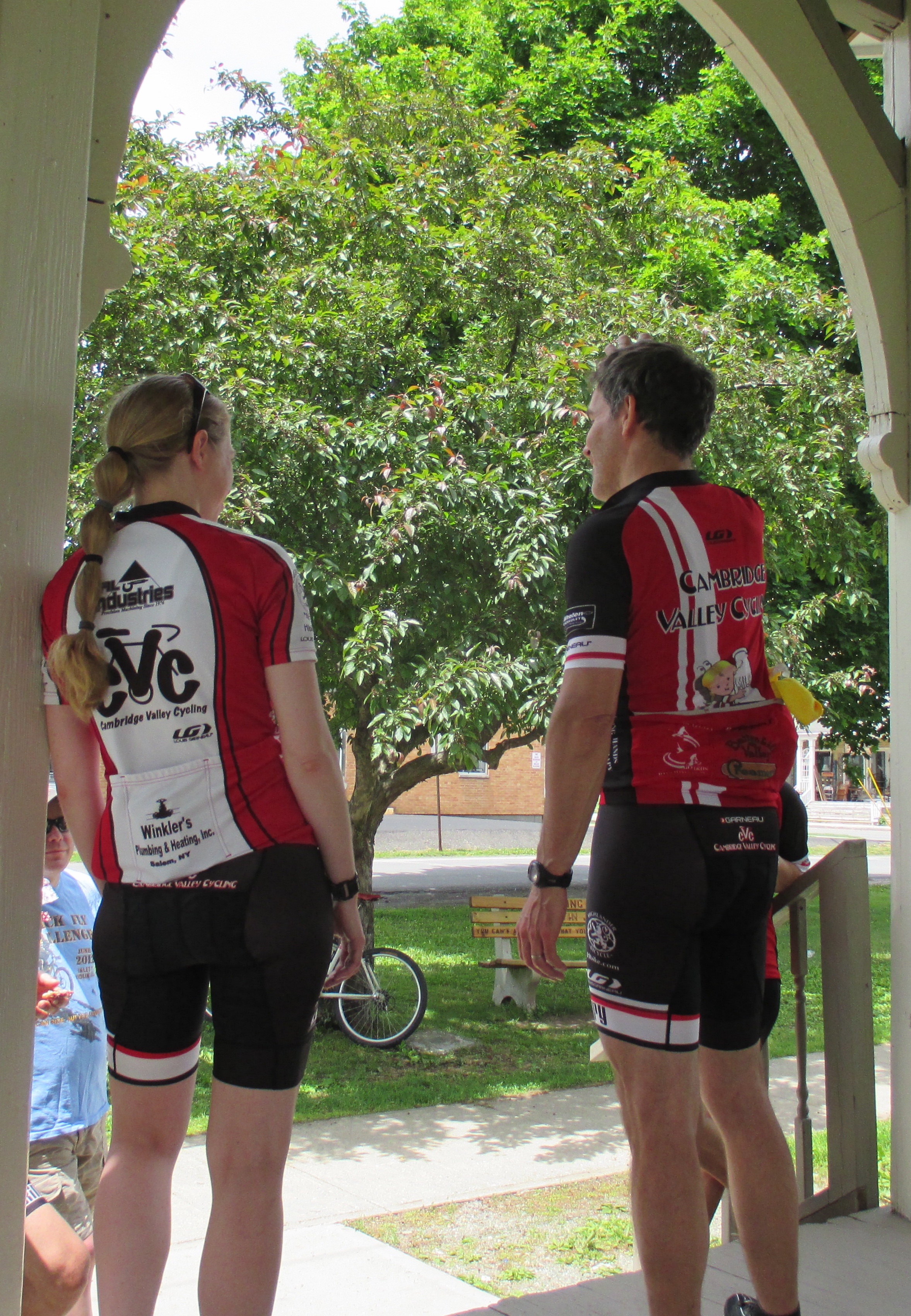 After a great ride!