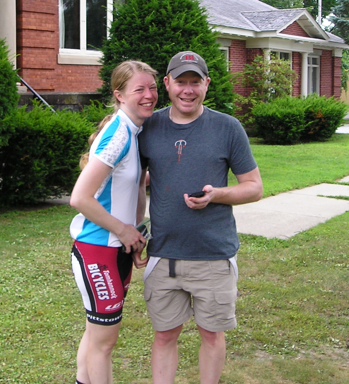 Sarah and Steve! July 26, 2015