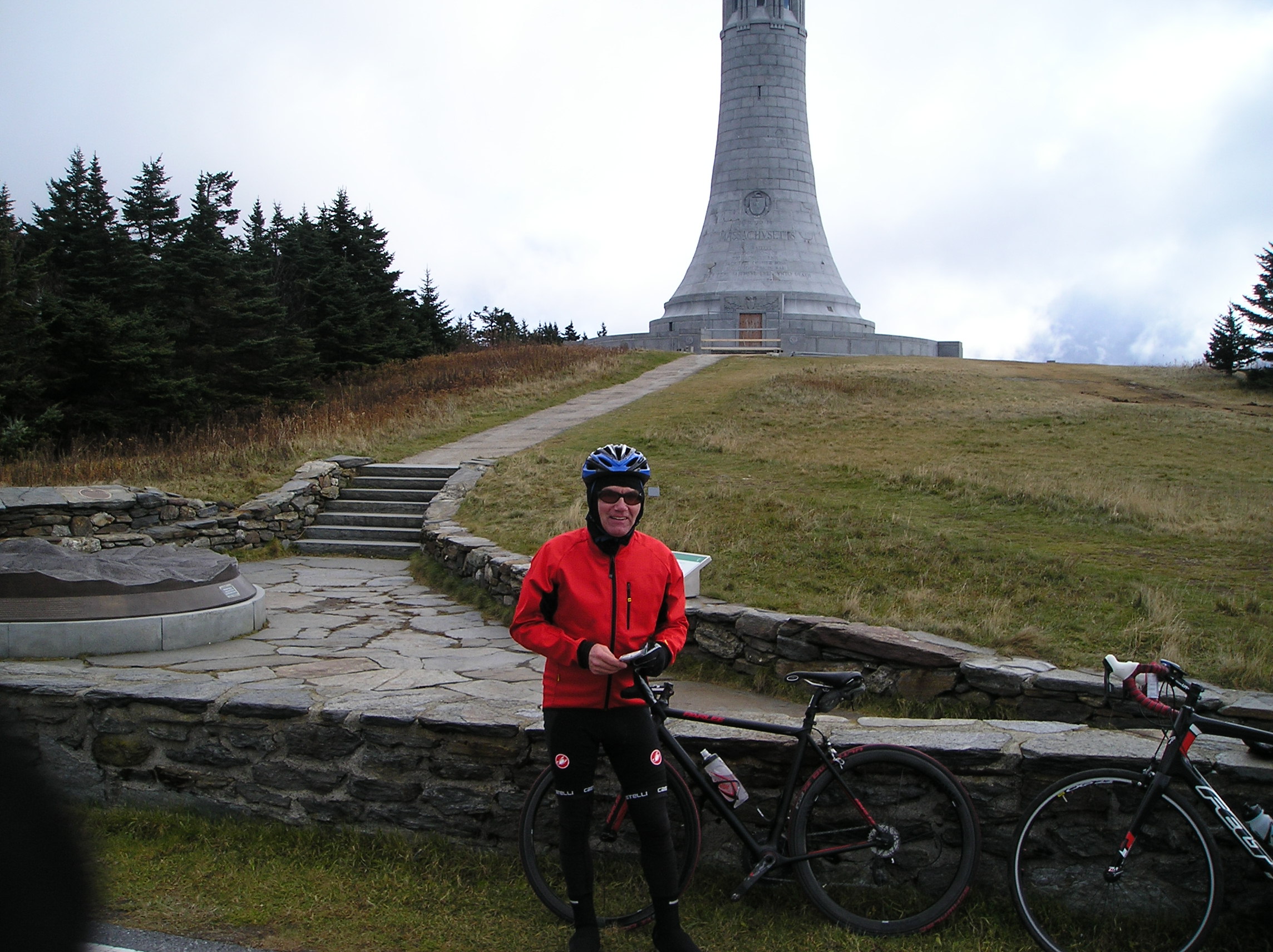 Intrepid Don's last 2015 ride up Greylock - 10/30/2015