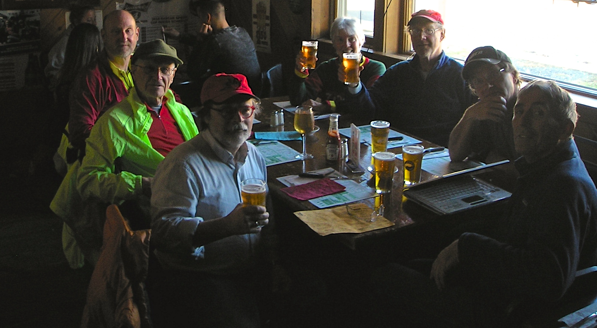 At the Bog after our ride Nov. 20, 2015
