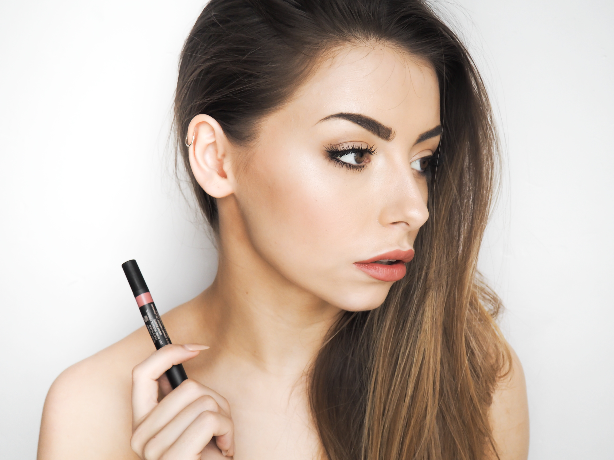 Nudestix Intense Matte Lip & Cheek Pencil in Belle Review