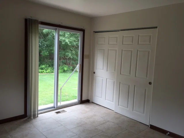 1207 B Laundry Room & Sliding Door from Kitchen