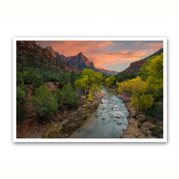 Dusk Over the Watchman