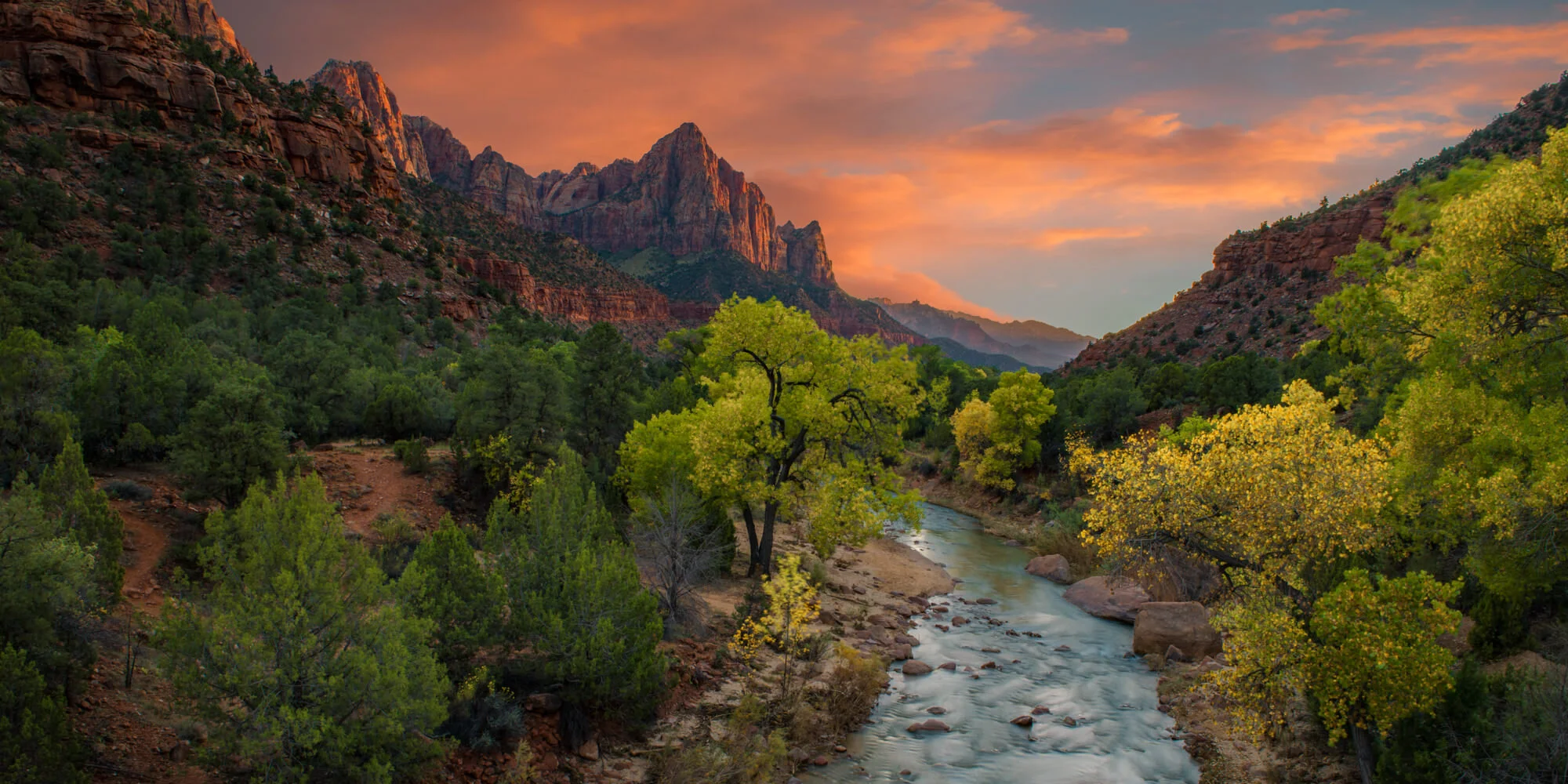 The Watchman at Dusk (Panoramic) 