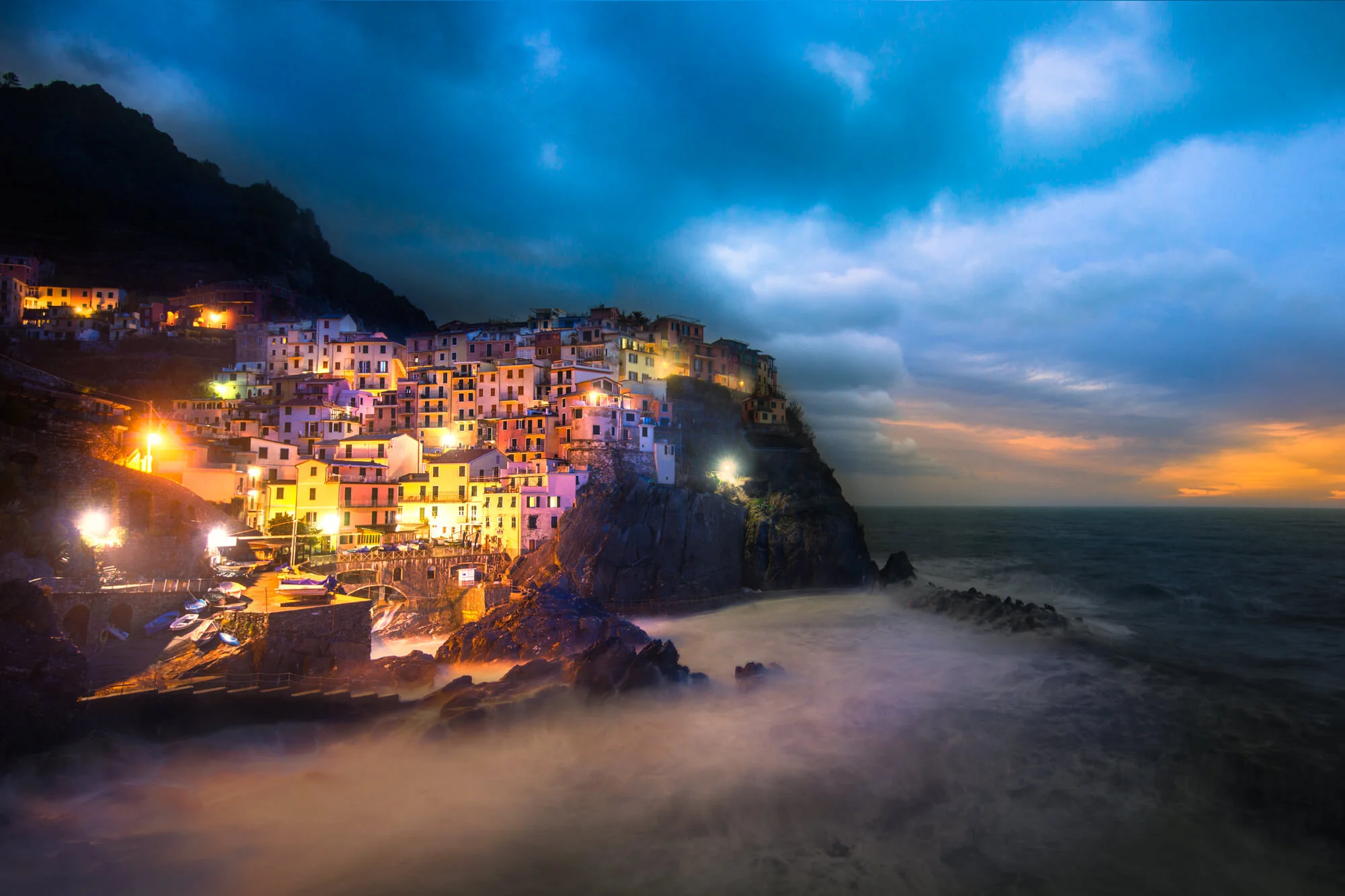 Manarola Storm