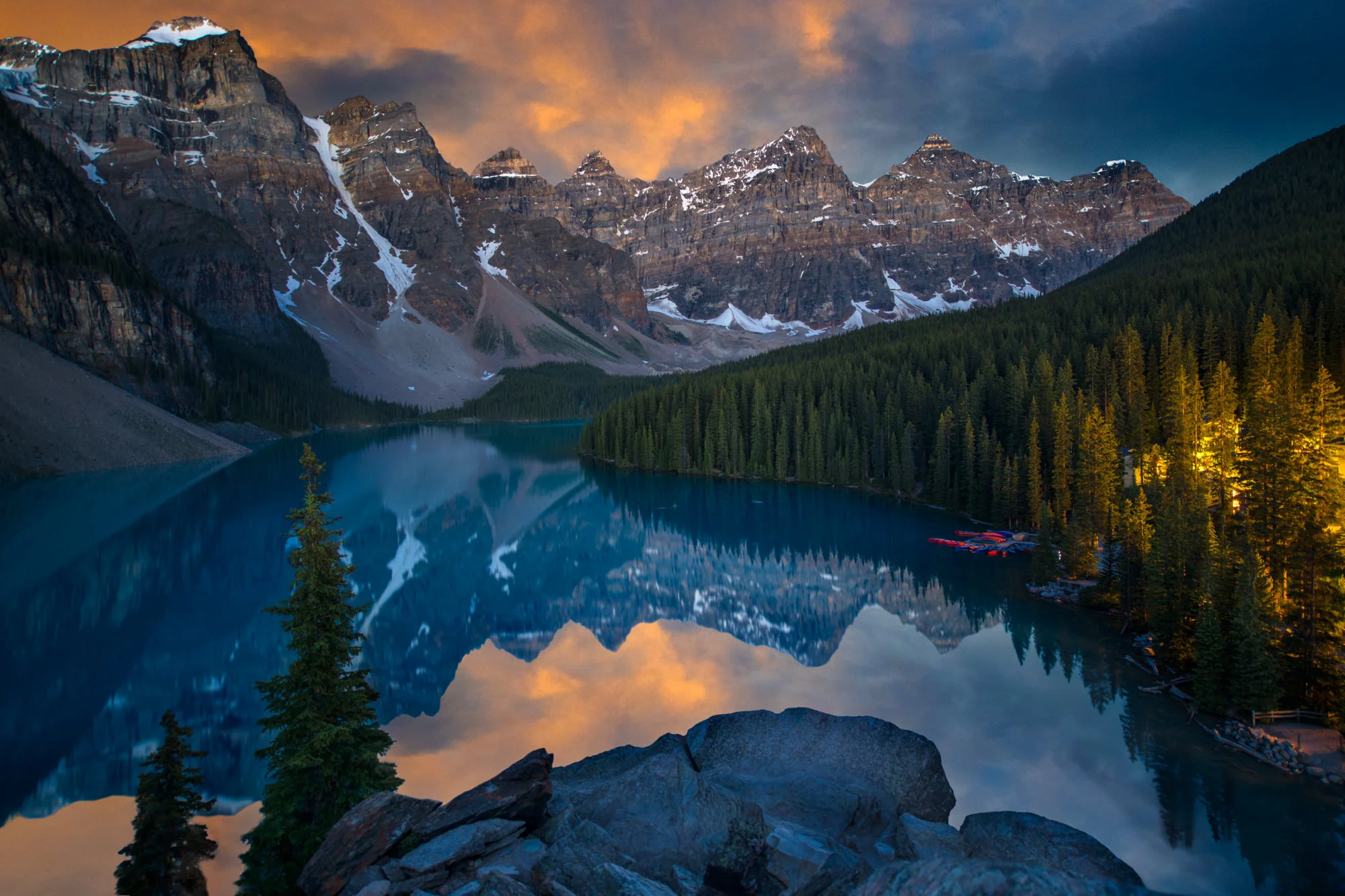 Moraine Lake in the Morning