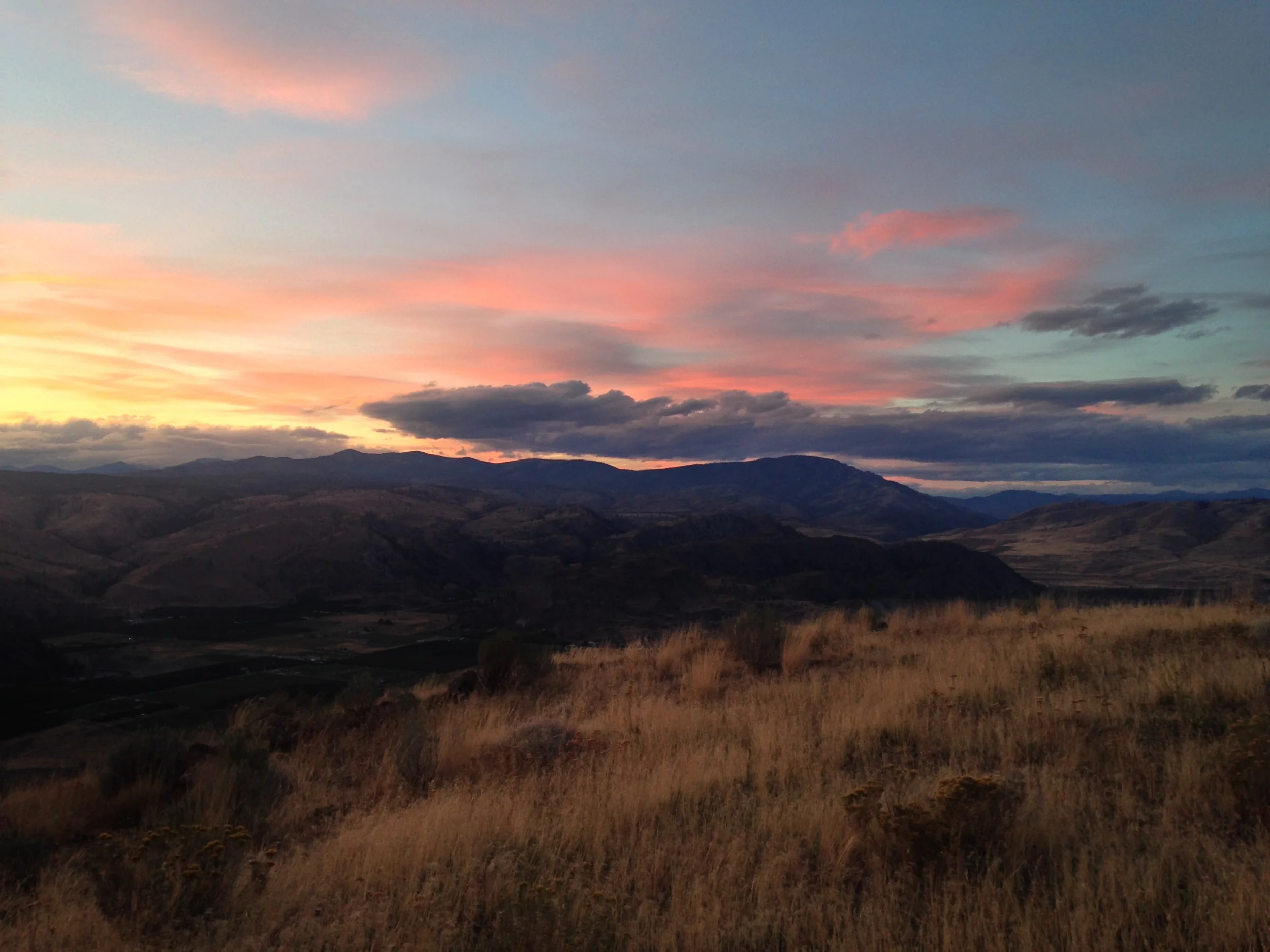 Another spectacular sunset (no filter this time).