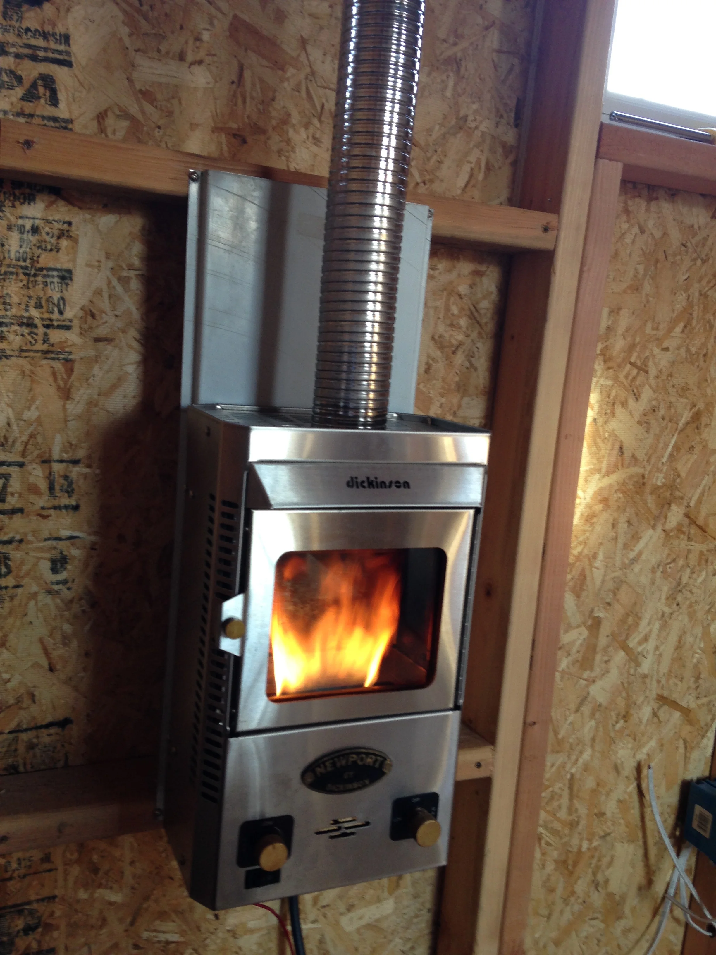 All fired up.
