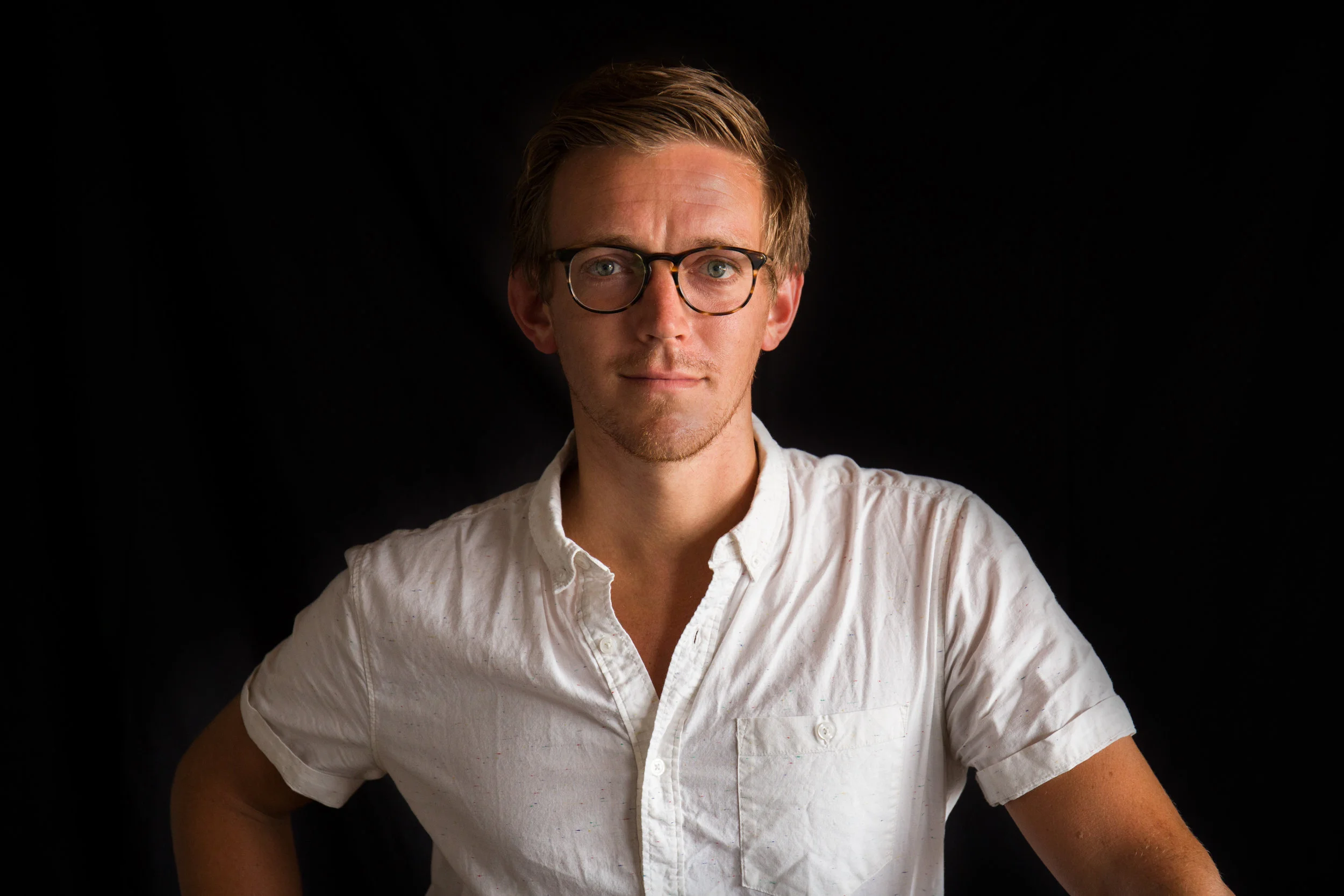 Luke Kelly, Mamaroneck-based lighting designer.